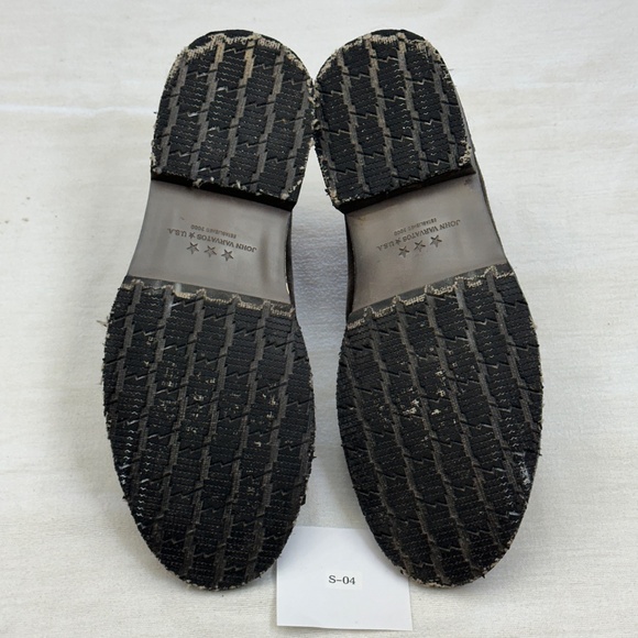 John Varvatos USA Grey Suede Portland Monkey Boots Men's 12 - Picture 8 of 8